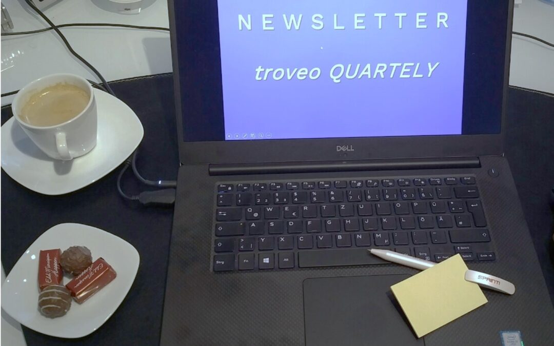 New way to subscribe to our “troveo Quarterly” news service