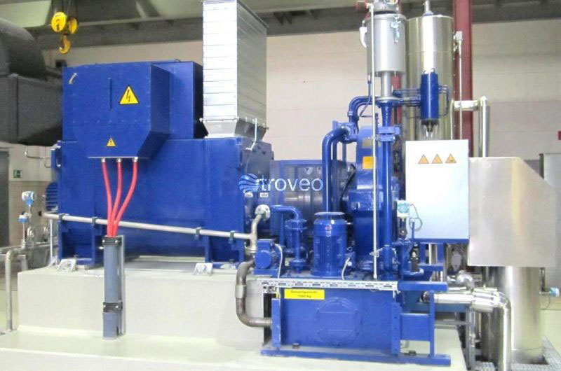 used backpressure steam turbine (2012)