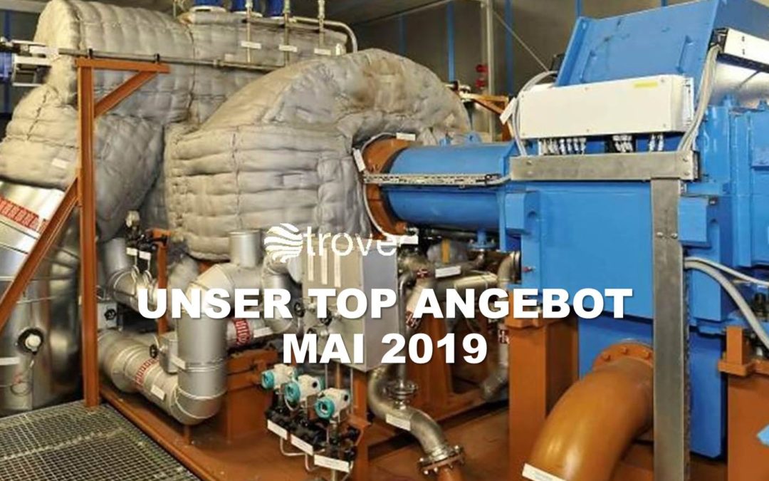 Top-Angebot Mai 2019: Recht neuer, nur saisonal genutzter 22 MWel Dampfturbinen-Generatoren Satz neu im Angebot bei troveo