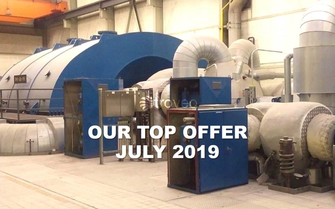 Top Offer of July: 330 MWe, 50 Hz coal-fired power plant still in operation, retrofitted and partly renewed just 5 years ago