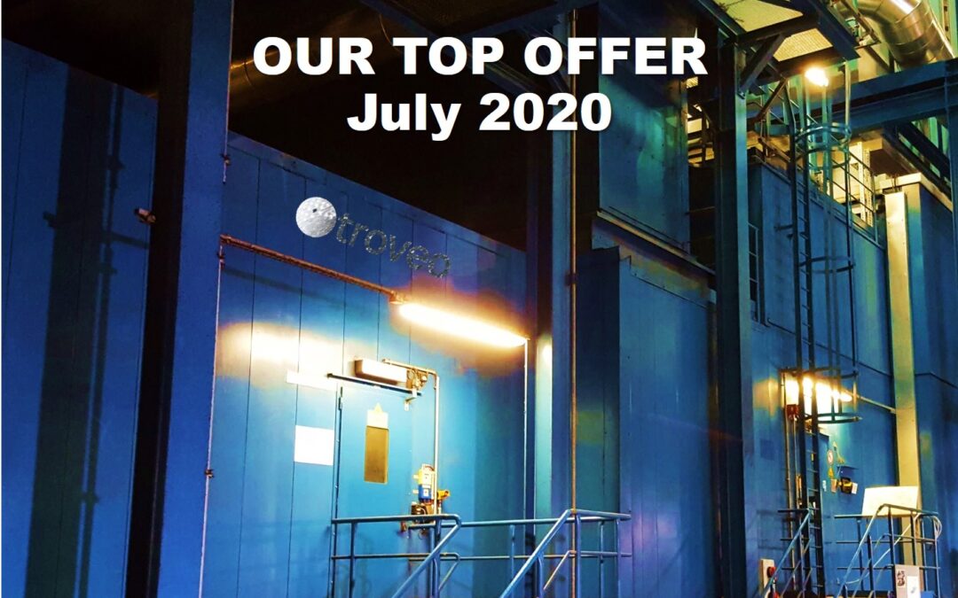 July 2020 Top Offer: 2x 125 MW GE Frame 9E gas units for dismantling from spring 2021 onwards, 50 Hz, 15 years old