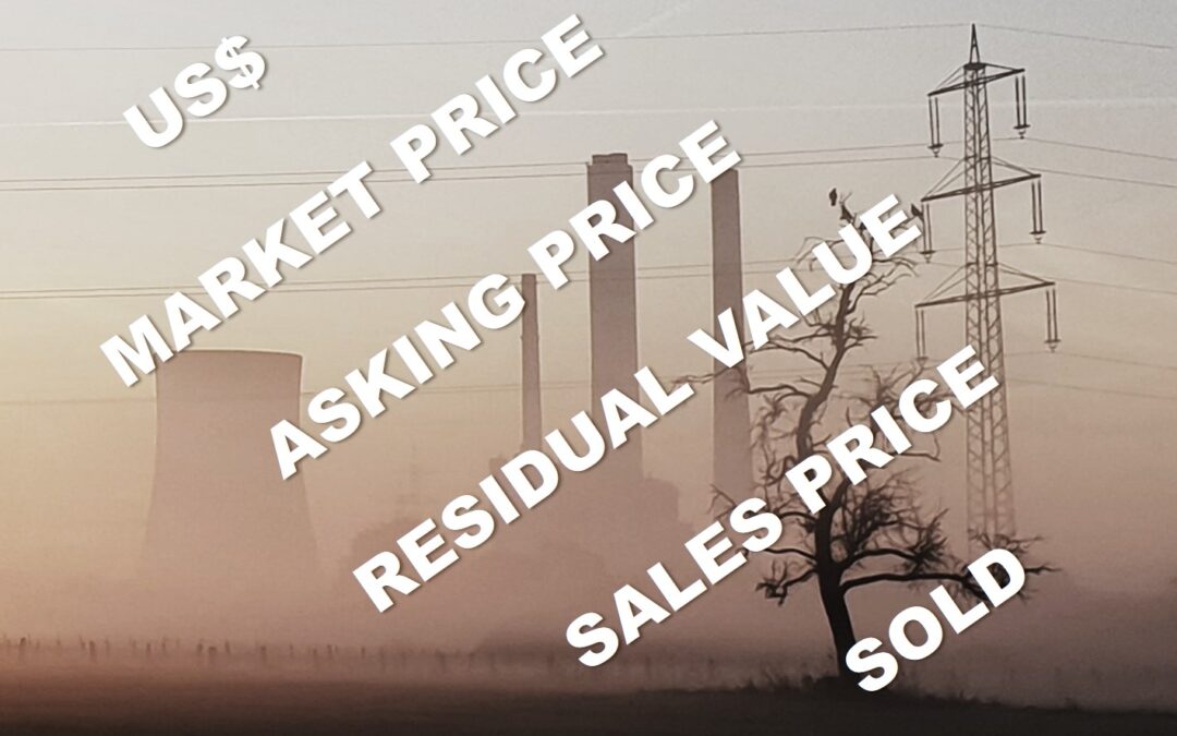 How could you make the best out of your used power plant sale?