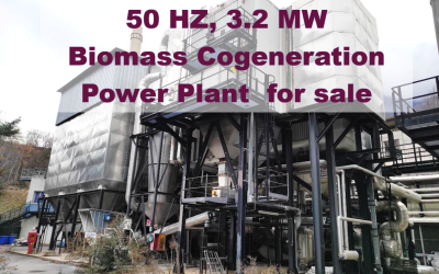March 2023 Top Offer: 3.2 MW Biomass Cogeneration Power Plant, 50 Hz, with just moderate operating hours – PPO-128