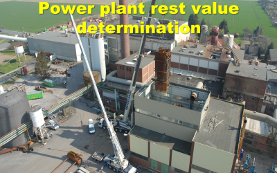 How to reliably determine a power plant rest-value?